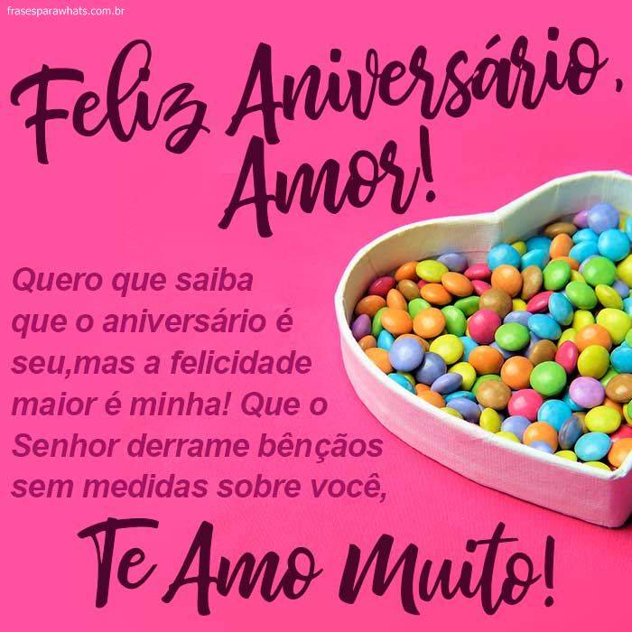 Frases de Feliz Aniversário para Namorado