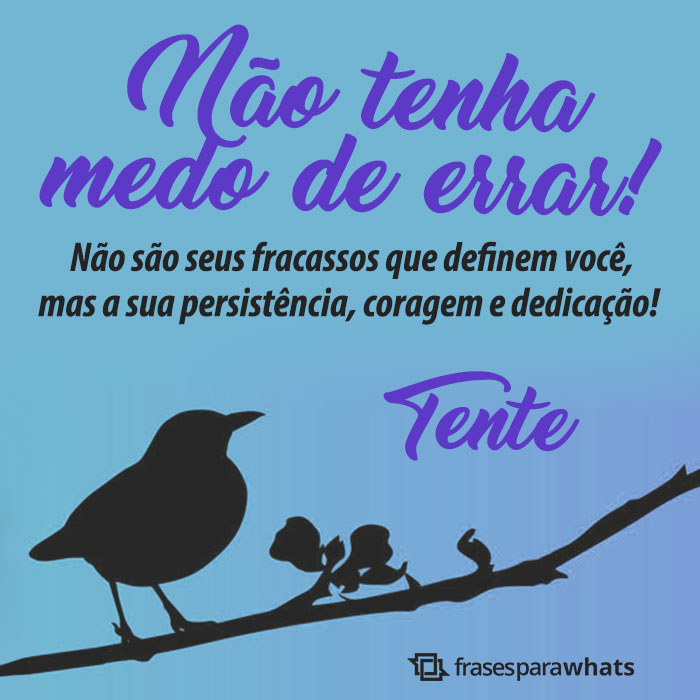 Frases de Motivação: O importante é Acreditar!