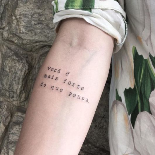 Frases para Tatuagem com Estilo