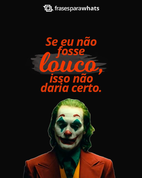 Frases do Coringa para Status