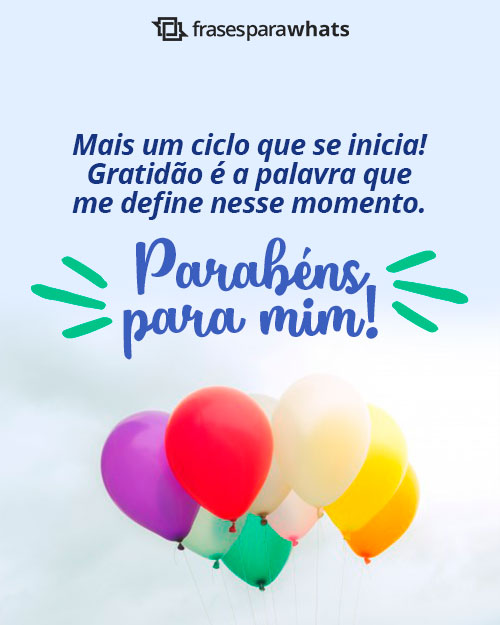 Status de Aniversário +73 Frases para Comemorar o seu Aniversário com Gratidão