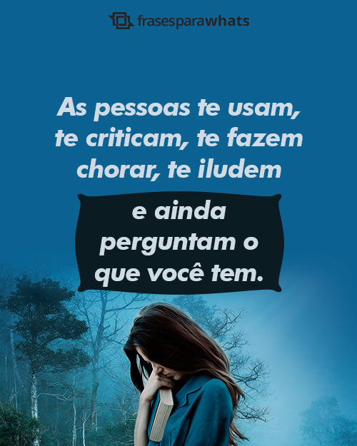 Frases Depressivas para Status que vão Demonstrar a sua Tristeza