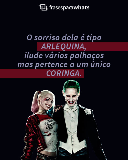 Frases do Coringa para Status