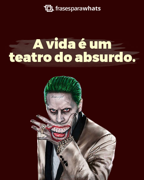 Frases do Coringa para Status