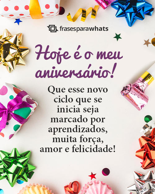 Status de Aniversário +73 Frases para Comemorar o seu Aniversário com Gratidão