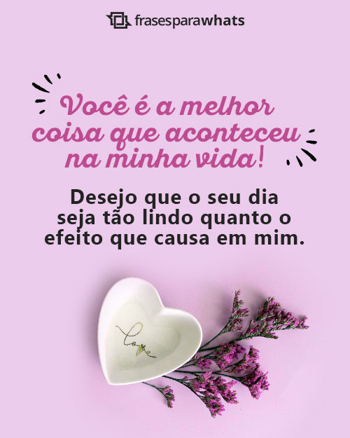 Frases de Bom Dia para Namorada +72 Opções Românticas que Irão Deixá-la Apaixonada!