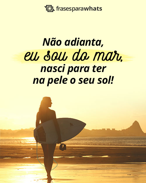 Frases para Fotos na Praia (Status)