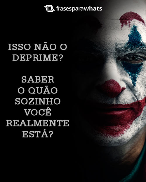 Frases do Coringa para Status