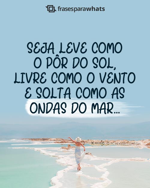 Frases para Fotos na Praia (Status)