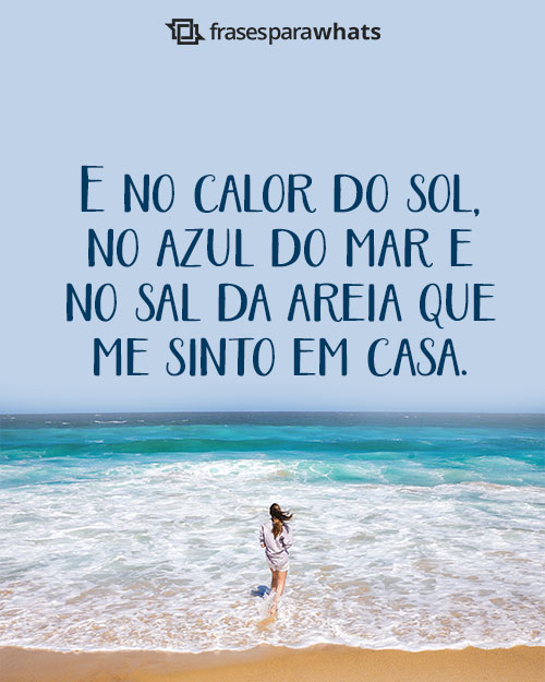 Frases para Fotos na Praia (Status)