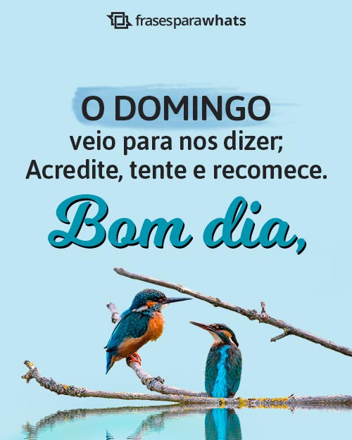 Mensagens de Bom dia Domingo: Para um dia abençoado fale antes com Deus