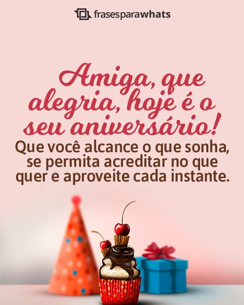 Frases de Aniversário para Amiga +75 Opções de Felicitações para Compartilhar