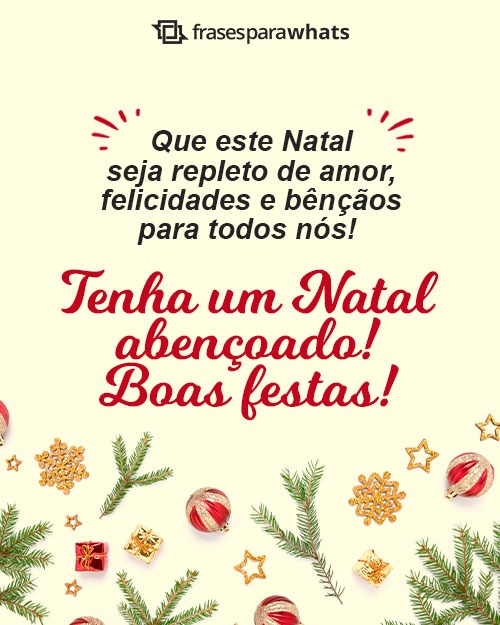 Frases de Natal: É tempo de mostrar o quanto é Grato