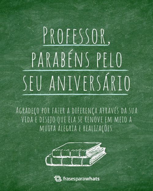 Parabéns, professor: Mensagens de Feliz Aniversário Para o Mestre