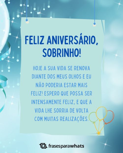 Feliz Aniversário, Sobrinho: Mensagens para Celebrar com Alegria