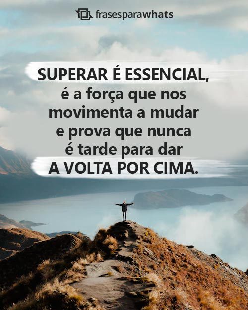 Frases de Volta por Cima