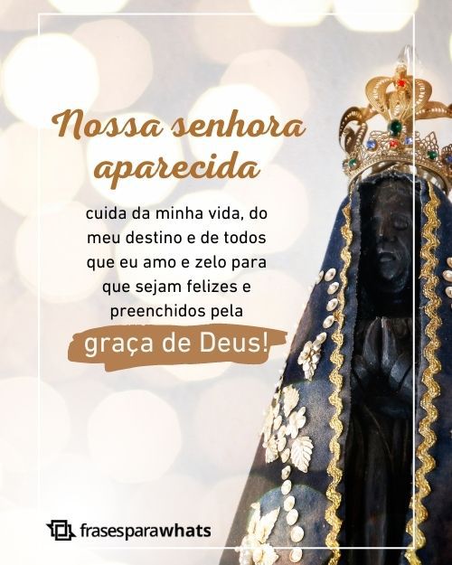 Frases para o Dia de Nossa Senhora Aparecida