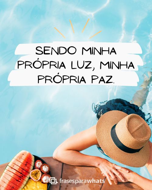 Frases para Foto na Piscina