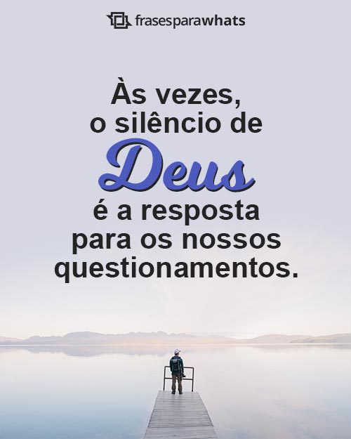 Frases Bonitas de Deus