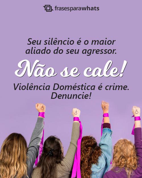 Frases sobre Violência Doméstica