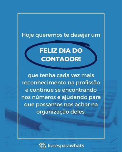 Frases para o Dia do Contador