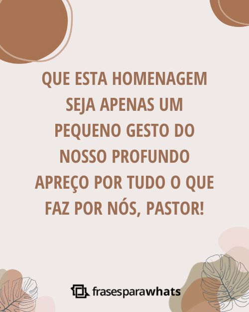 Mensagens para Pastor com Gratidão, Apoio e Celebração