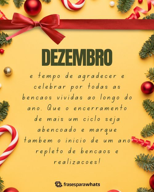 Bem vindo, Dezembro: o melhor sempre fica no final