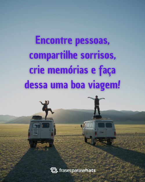 Mensagens de Boa Viagem para Desejar Tudo de Bom