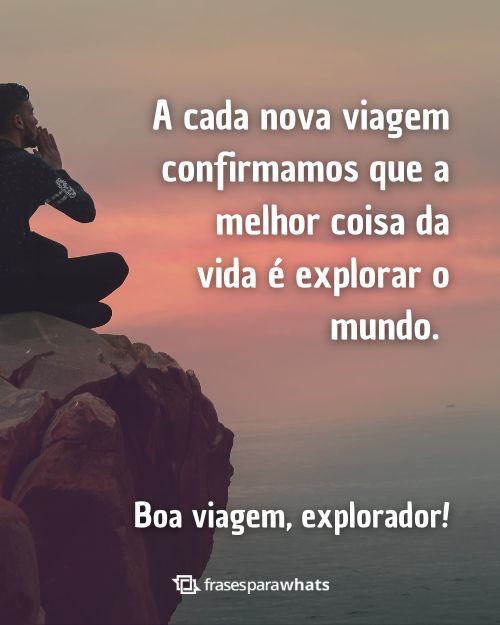 Mensagens de Boa Viagem para Desejar Tudo de Bom