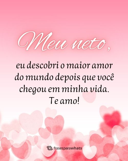 Mensagens para Neto com Amor