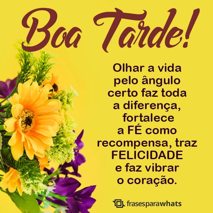 Mensagens de Boa Tarde +46 Opções Para Te Inspirar na Hora de Compartilhar