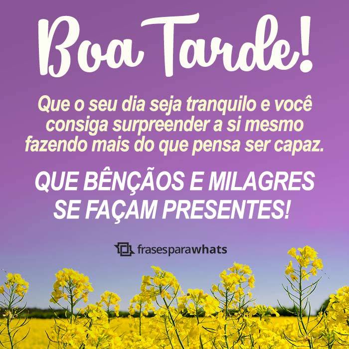 Mensagens de Boa Tarde +46 Opções Para Te Inspirar na Hora de Compartilhar