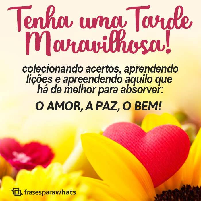 Mensagens de Boa Tarde +46 Opções Para Te Inspirar na Hora de Compartilhar