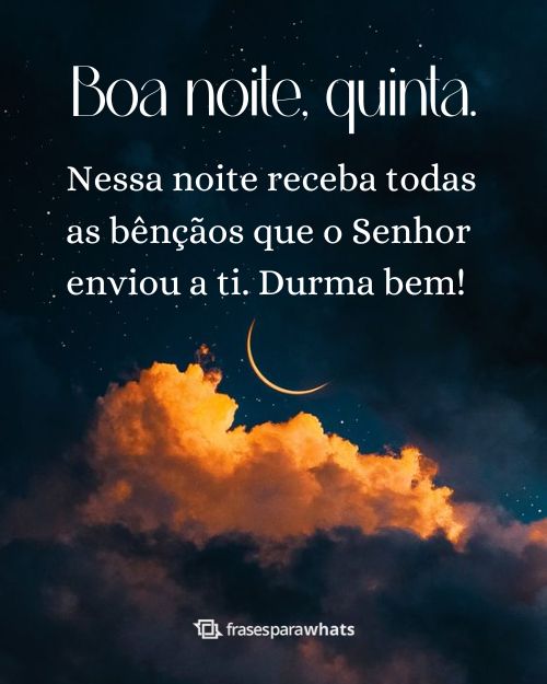 Boa Noite Quinta Feira