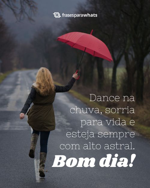 Frases de Bom Dia com Chuva: Para Compartilhar nos dias Frios- finalizar