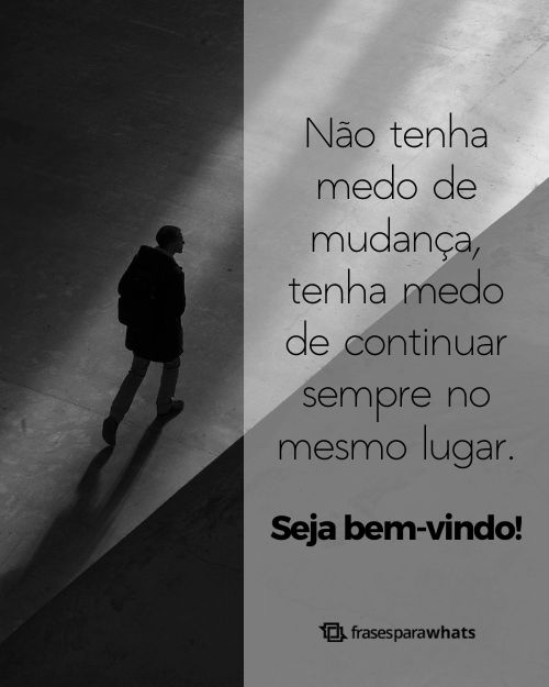 Frases de Boas-vindas