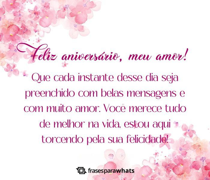 Feliz Aniversário, Amor!