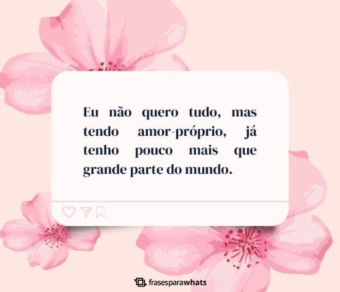 Frases de Amor Próprio