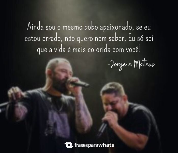 Frases de Músicas Românticas