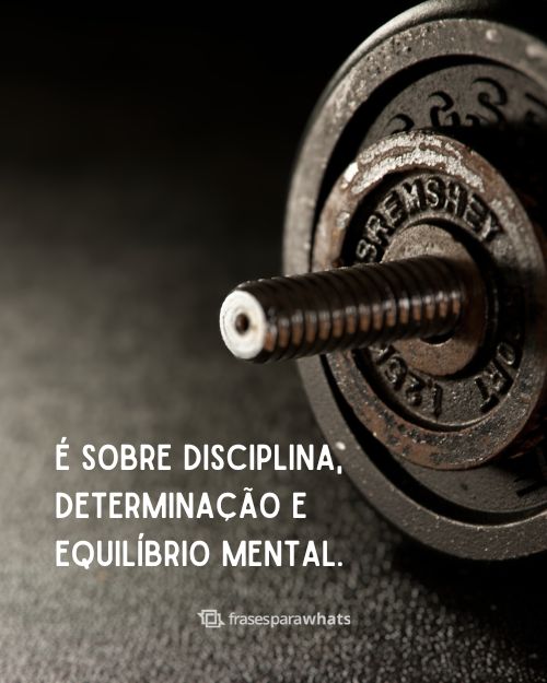 Frases de Academia: Motivação no treino, focando no objetivo