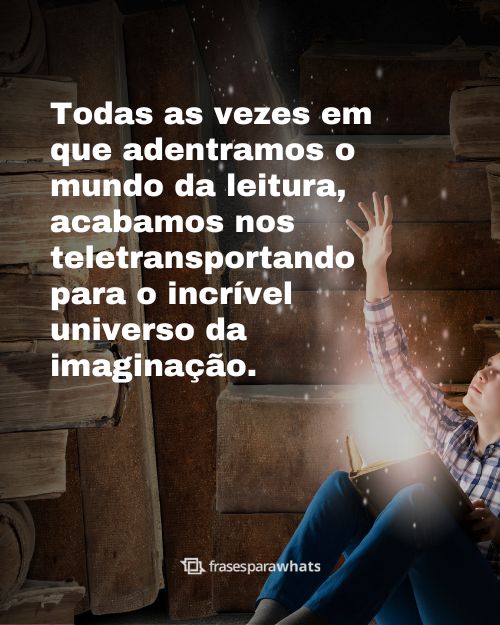 Frases sobre Leitura mostrando a importante de ler e aprender