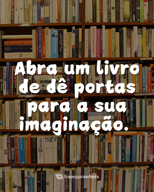 Frases sobre Leitura mostrando a importante de ler e aprender