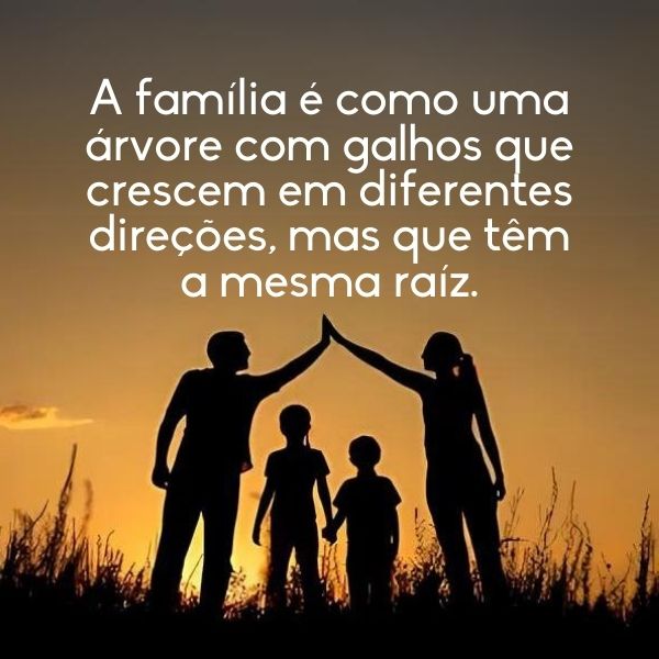 Frases para Foto em Família +50 Opções para Externar o meu Carinho