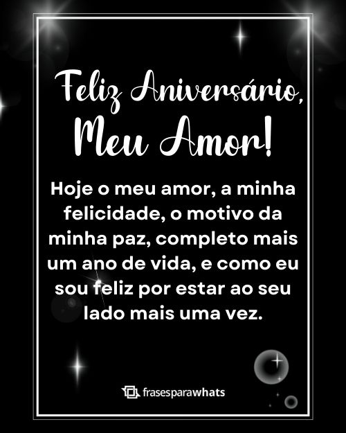 Mensagem de Aniversário para Marido +117 Opções de Felicitação Para o seu Amor