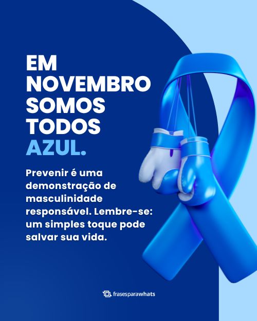 Novembro Azul +35 Frases sobre a Conscientização da Saúde Masculina