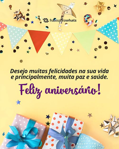 Frases de Feliz Aniversário +95 Opções de Felicitações Prontas para Compartilhar