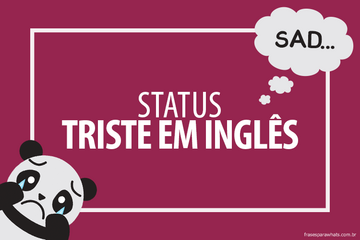 Imagem do post Frases Tristes em Inglês